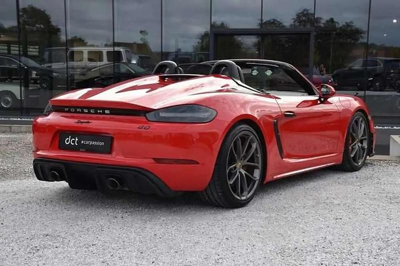 Occasion Porsche 718 Spyder 420 ch (308 kW) 2020 Rouge Cabriolet