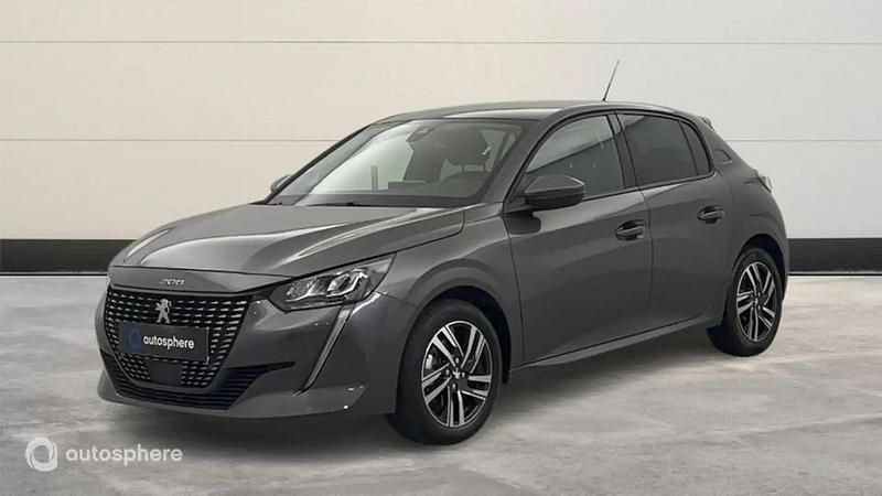 Gris Utilisé 2021 Peugeot 208 Allure Citadine | 13 499 € (Prix juste) - Image 1/4