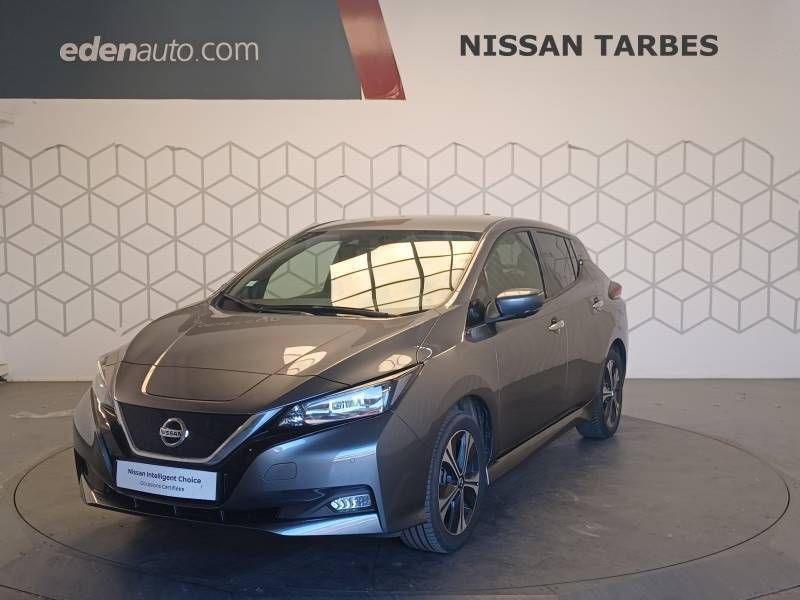 Gris Utilisé 2022 Nissan Leaf Tekna Citadine | 14 990 € (Bon prix) - Image 1/3