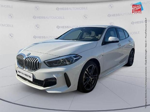 Blanc Utilisé 2022 BMW 120 M Sport Citadine | 33 999 € (Prix juste) - Image 1/4