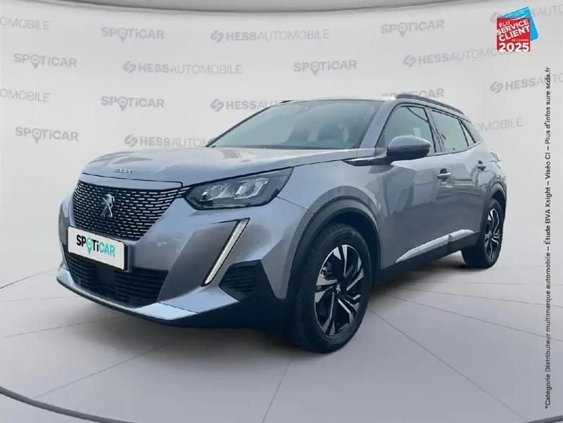 Gris Utilisé 2020 Peugeot e-2008 Allure SUV | 13 999 € (Prix juste) - Image 1/4