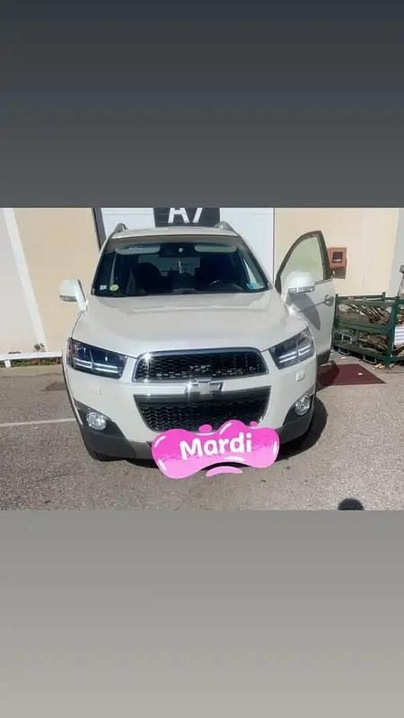 Blanc Occasion 2012 Chevrolet Captiva LTZ SUV | 9 000 € - Image 1/4