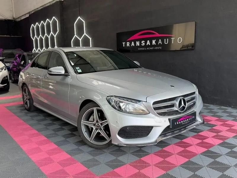 Gris Occasion 2017 Mercedes C220 Sportline Berline | 21 990 € (Super prix) - Image 1/4