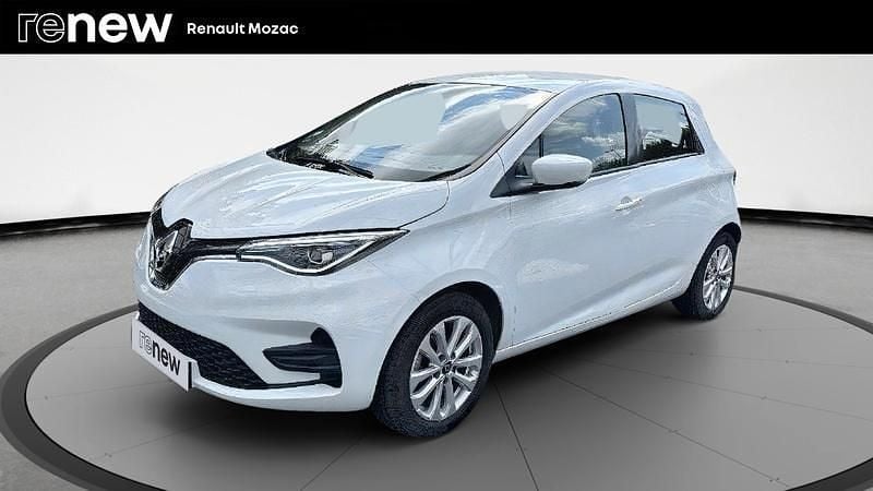 Blanc Utilisé 2021 Renault Zoe Zen Citadine | 13 580 € (Prix juste) - Image 1/4