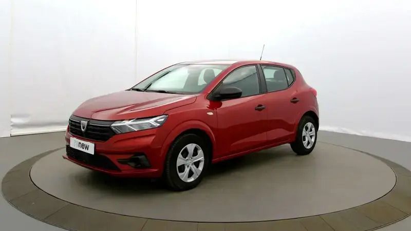 Rouge Utilisé 2022 Dacia Sandero Essentiel Citadine | 10 990 € (Prix juste) - Image 1/4