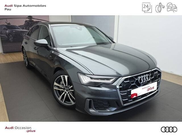 Gris daytona nacré Nouvelle 2024 Audi A6 S-Line Berline | 59 890 € (Super prix) - Image 1/4