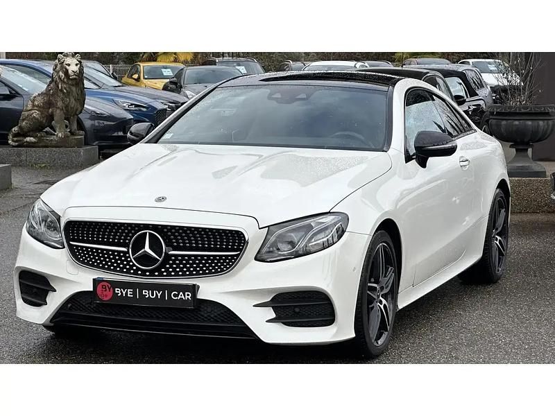 Blanc Utilisé 2019 Mercedes E220 Sportline Coupé | 26 990 € (Super prix) - Image 1/4