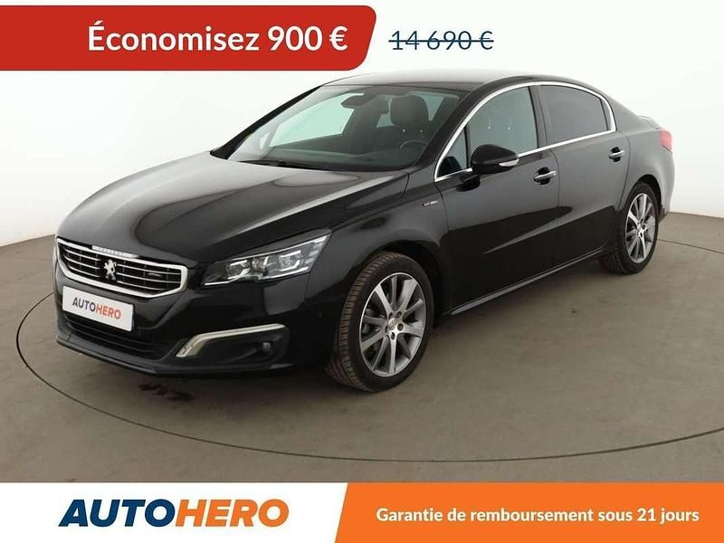 Occasion Peugeot 508 GT-line 120 ch (88 kW) 2017 Noir Berline