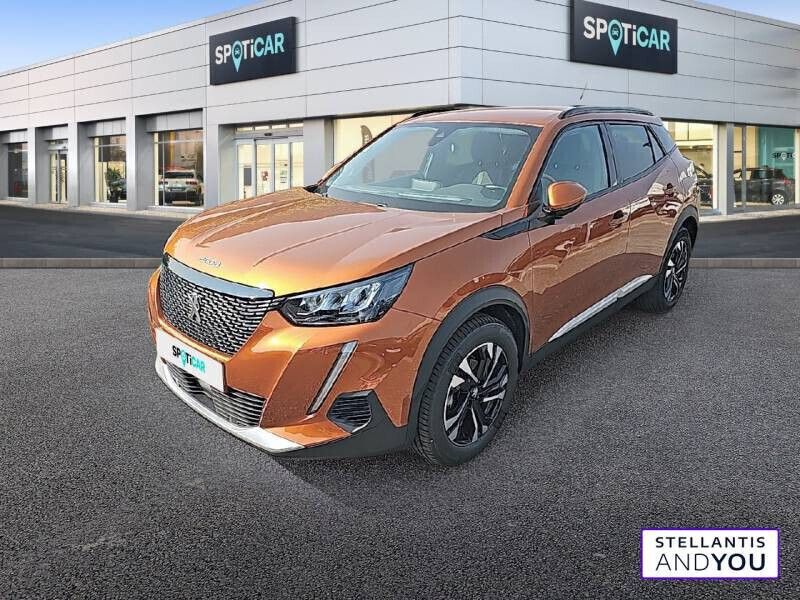 Orange Utilisé 2021 Peugeot 2008 Allure SUV | 15 690 € (Prix juste) - Image 1/4