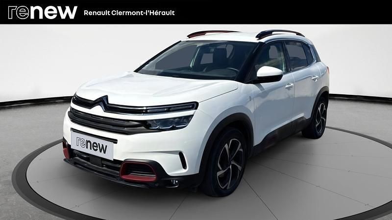 Blanc Utilisé 2022 Citroën C5 Aircross PureTech SUV | 17 699 € (Super prix) - Image 1/4
