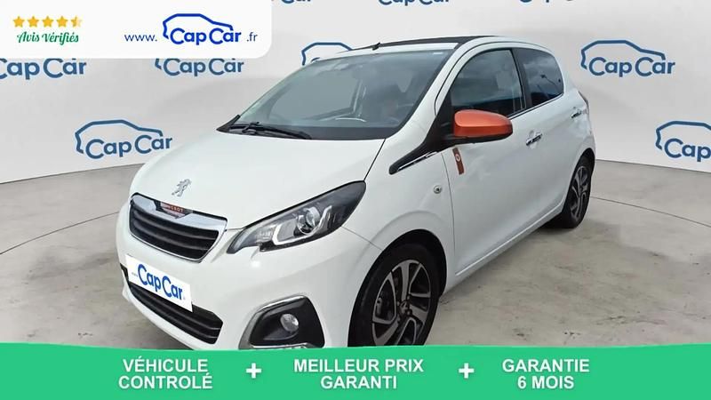Occasion Peugeot 108 Roland Garros 72 ch (52 kW) 2019 Blanc Citadine