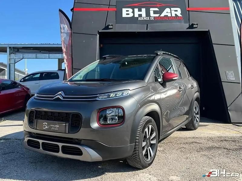 Gris Occasion 2021 Citroën C3 Aircross PureTech SUV | 11 990 € (Super prix) - Image 1/4