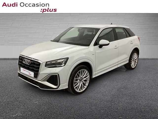 Blanc glacier métallisé Utilisé 2024 Audi Q2 S-Line SUV | 35 900 € - Image 1/4