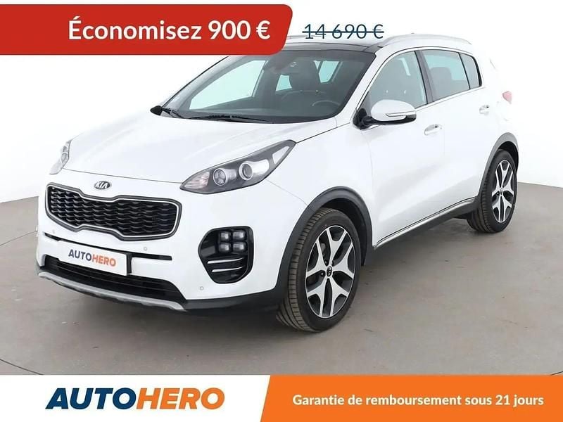 Blanc Occasion 2017 Kia Sportage GT-Line SUV | 13 790 € (Prix juste) - Image 1/2