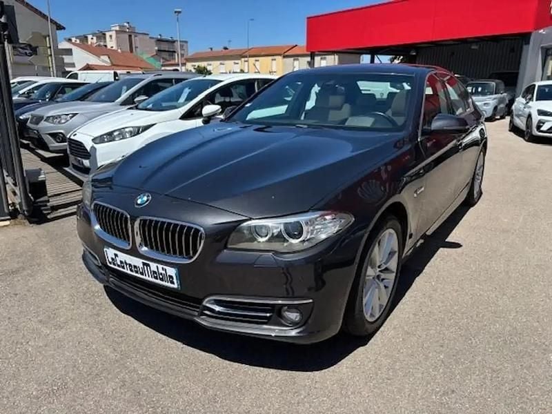 Gris Utilisé 2014 BMW 525 Luxury Line Berline | 16 490 € - Image 1/4