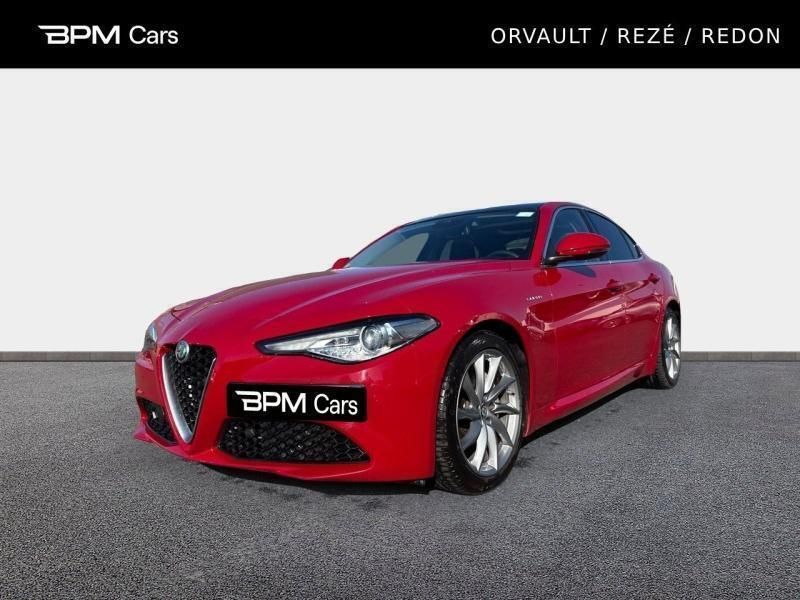 Rouge Utilisé 2021 Alfa Romeo Giulia Super Berline | 26 990 € (Prix assez cher) - Image 1/3