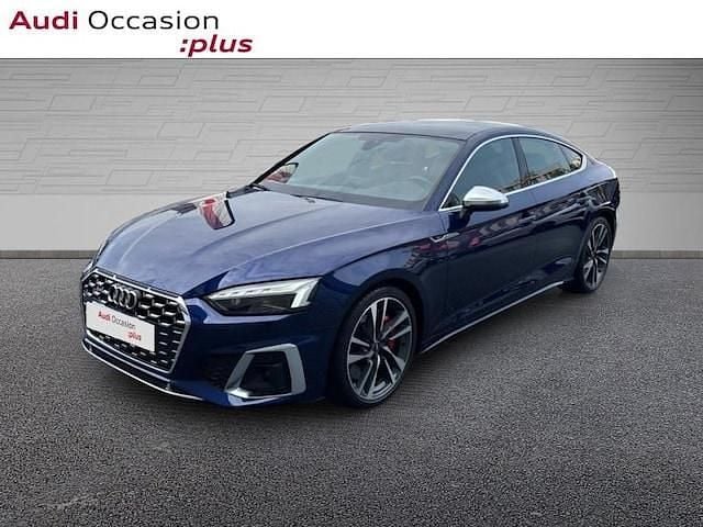 Bleu navarre métallisé Utilisé 2023 Audi S5 Sportback Sport Citadine | 68 921 € - Image 1/4