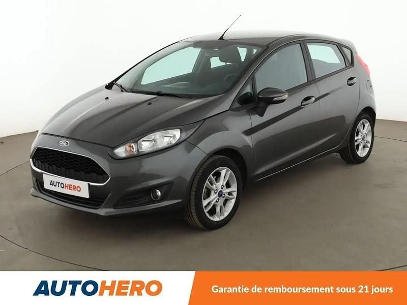 Gris Utilisé 2017 Ford Fiesta Citadine | 8 990 € (Prix juste) - Image 1/2