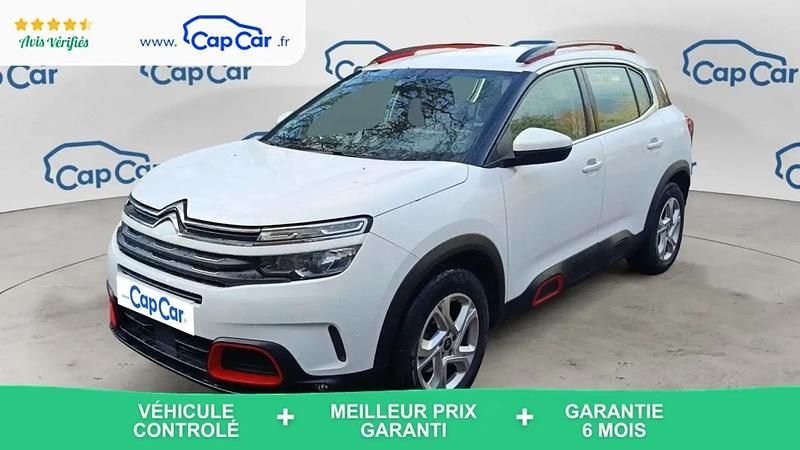 Blanc Utilisé 2019 Citroën C5 Aircross Live SUV | 12 490 € (Super prix) - Image 1/4