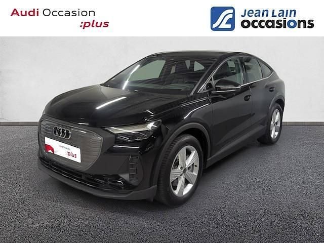 Noir mythe métallisé Occasion 2024 Audi Q4 Sportback e-tron Design SUV | 43 490 € (Bon prix) - Image 1/4