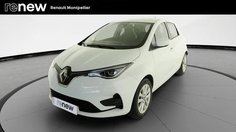 Blanc Utilisé 2020 Renault Zoe Zen Citadine | 8 699 € (Super prix) - Image 1/1