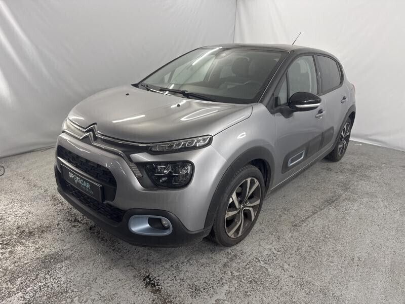 Gris Utilisé 2023 Citroën C3 PureTech Citadine | 12 990 € (Prix juste) - Image 1/4