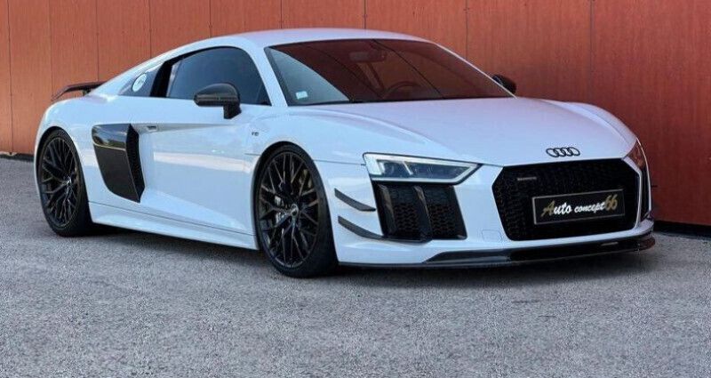 Blanc Utilisé 2017 Audi R8 Coupé Sport Coupé | 129 900 € (Prix juste) - Image 1/4