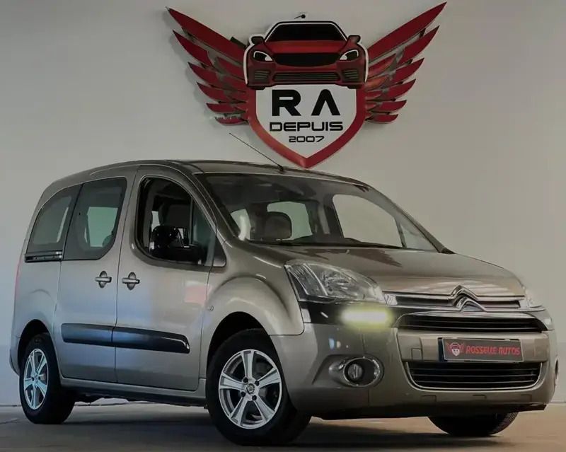 Gris Utilisé 2013 Citroën Berlingo Monospace | 11 999 € (Prix cher) - Image 1/4