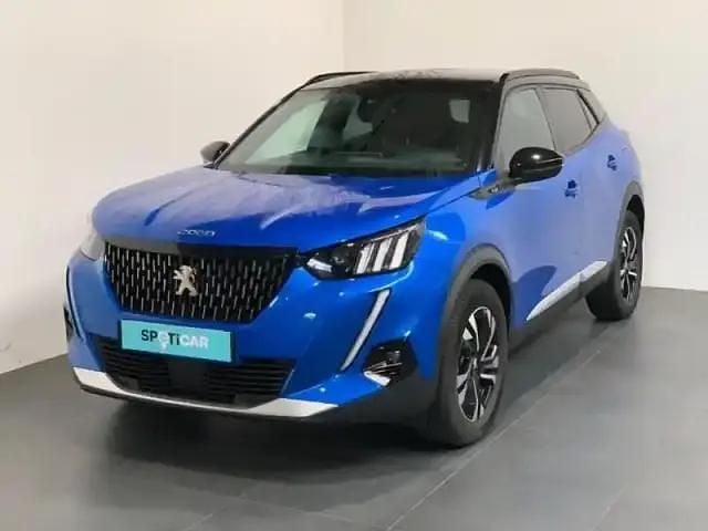 Bleu vertigo (s) Occasion 2021 Peugeot 2008 GT SUV | 14 990 € (Bon prix) - Image 1/4