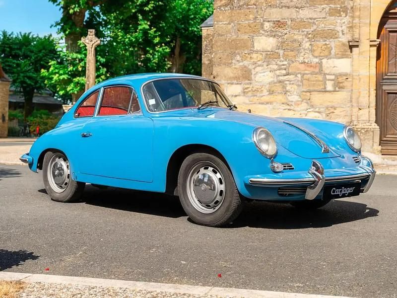 Bleu Occasion 1964 Porsche 356 Coupé | 79 000 € - Image 1/4