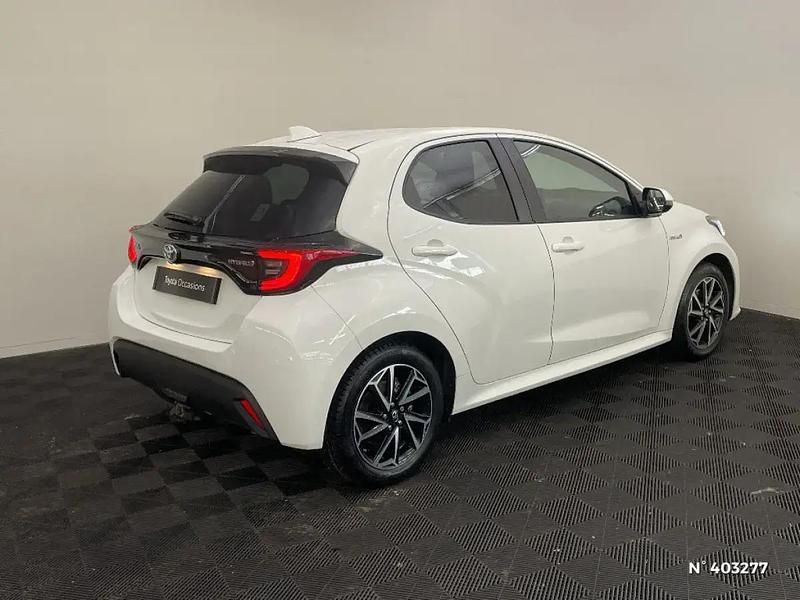 Occasion Toyota Yaris Hybrid Design 2021 Blanc