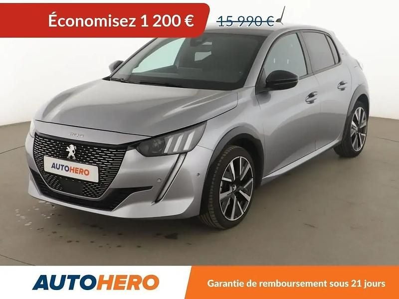 Gris Utilisé 2022 Peugeot 208 GT Citadine | 14 390 € (Bon prix) - Image 1/2