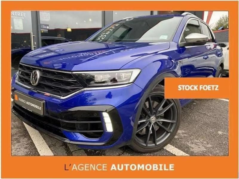 Bleu Utilisé 2021 VW T-Roc R SUV | 30 900 € (Bon prix) - Image 1/4