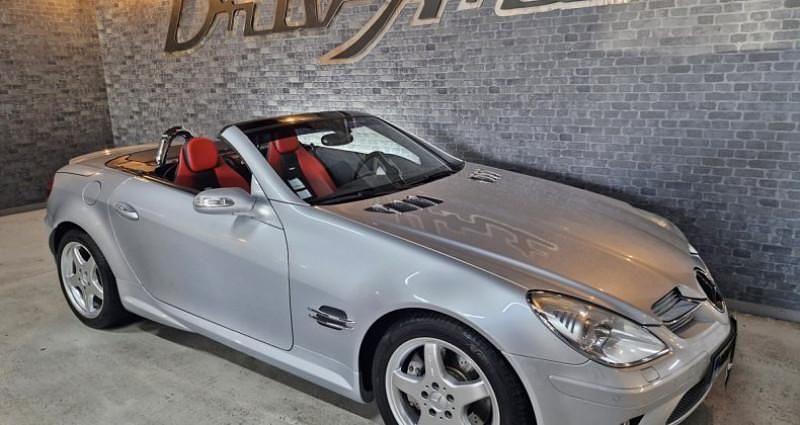 Gris Occasion 2004 Mercedes SLK350 AMG Cabriolet | 19 990 € - Image 1/4