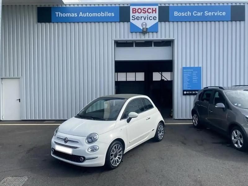 Blanc Utilisé 2020 Fiat 500C Star Cabriolet | 12 500 € (Prix juste) - Image 1/4