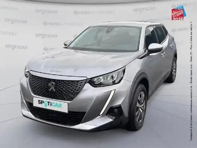 Gris Occasion 2021 Peugeot e-2008 Business-Line SUV | 14 799 € (Bon prix) - Image 1/4