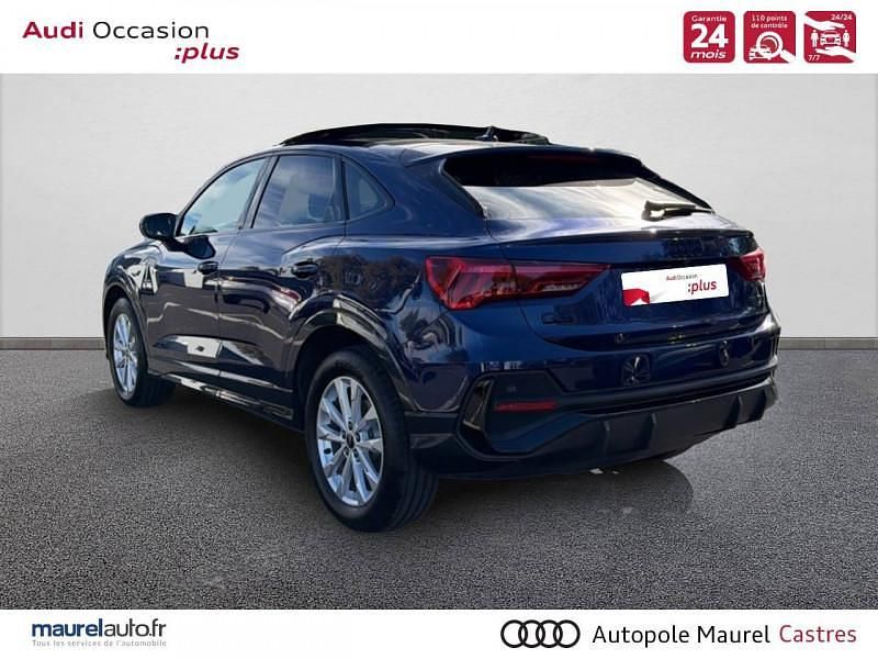 Occasion Audi Q3 Sportback S-Line 150 ch (110 kW) 2024 Bleu navarre métallisé SUV