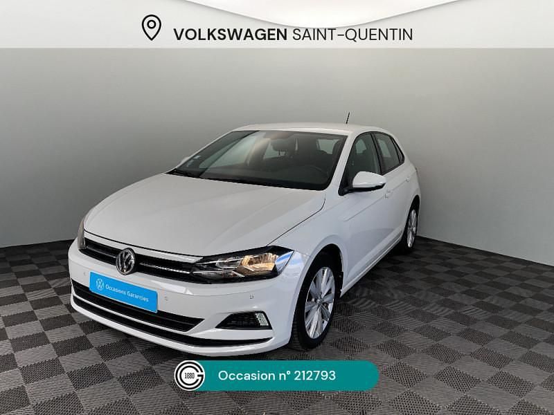Blanc Utilisé 2018 VW Polo Edition Citadine | 14 990 € (Prix juste) - Image 1/4