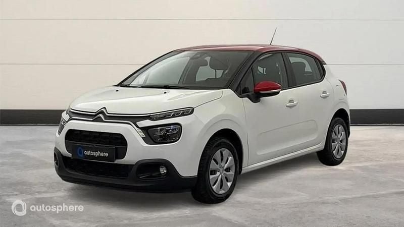 Blanc Utilisé 2021 Citroën C3 Business Class Citadine | 9 499 € (Prix juste) - Image 1/4