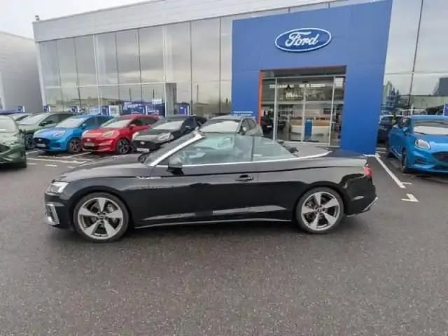 Occasion Audi A5 Cabriolet S-Line 2022 Noir mythic/capote noire Cabriolet