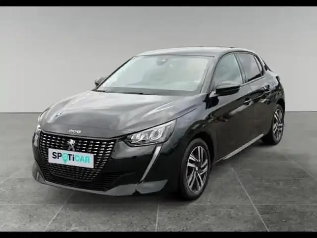 Noir Occasion 2022 Peugeot 208 Allure Citadine | 15 490 € (Prix juste) - Image 1/4