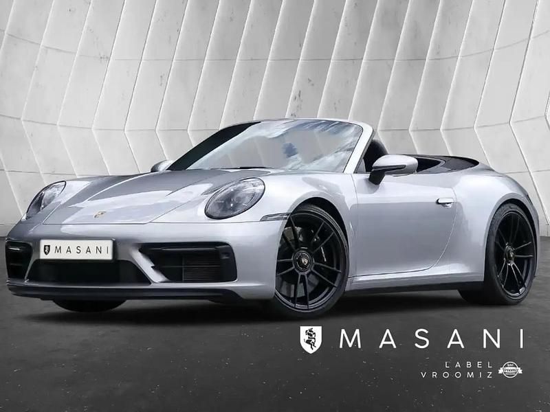 Gris Occasion 2024 Porsche 911 Carrera 4 Cabriolet Cabriolet | 174 850 € (Prix cher) - Image 1/4