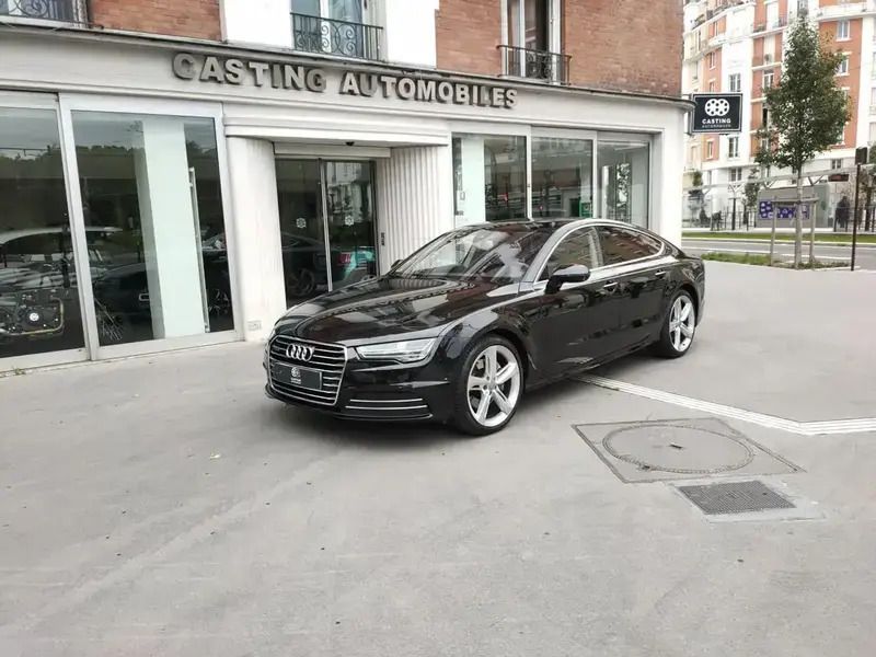 Noir Utilisé 2017 Audi A7 Sportback Sport Citadine | 31 800 € - Image 1/4