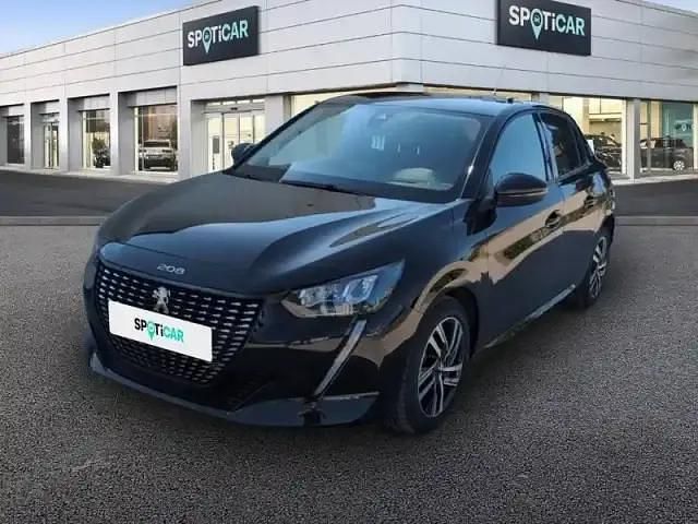 Noir Occasion 2021 Peugeot 208 Allure Citadine | 12 470 € (Prix juste) - Image 1/4