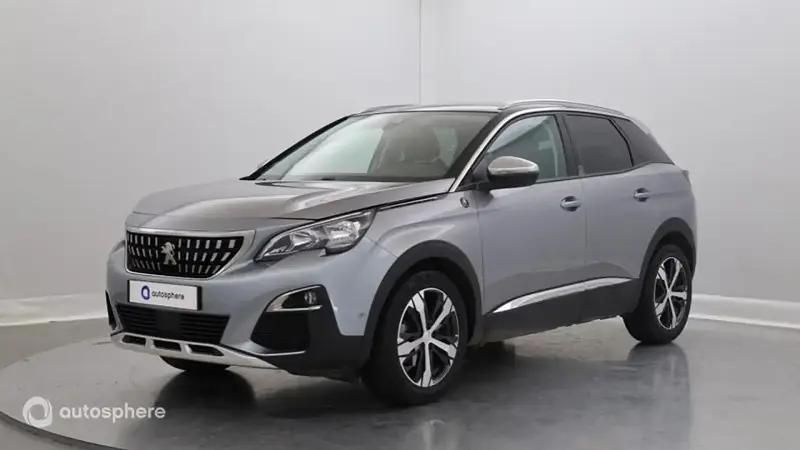 Gris Utilisé 2019 Peugeot 3008 Crossway SUV | 15 999 € (Prix juste) - Image 1/4