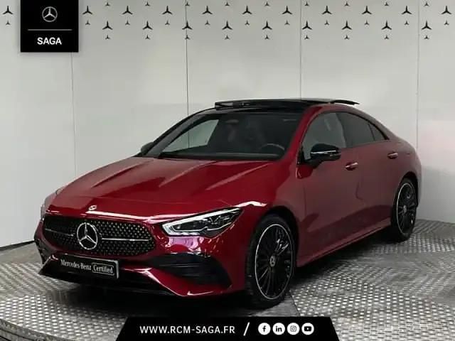Rouge Utilisé 2024 Mercedes E250 AMG line Coupé | 44 800 € - Image 1/4