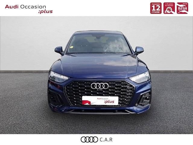 Occasion Audi Q5 Sportback S-Line 163 ch (119 kW) 2022 Bleu navarre métallisé SUV