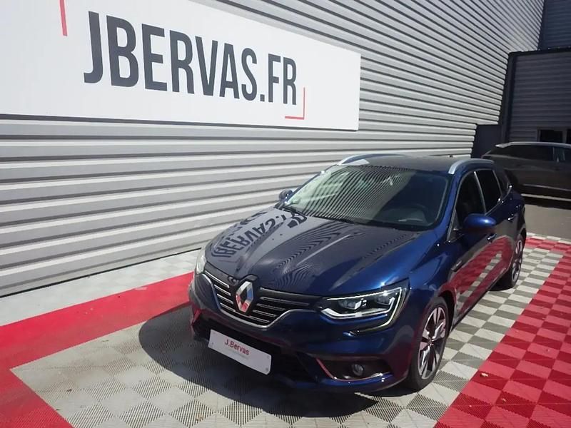 Bleu Occasion 2019 Renault Mégane IV Intens Break | 18 590 € (Prix assez cher) - Image 1/4