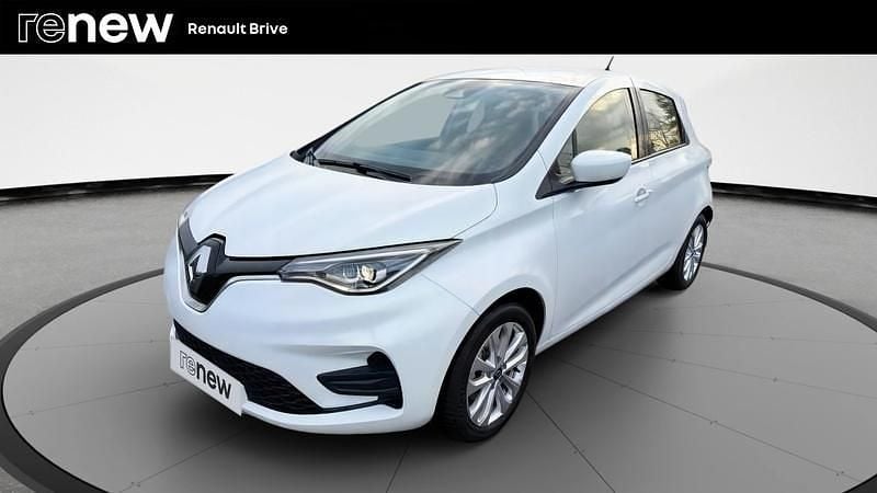 Blanc Occasion 2020 Renault Zoe Zen Citadine | 8 990 € (Super prix) - Image 1/4
