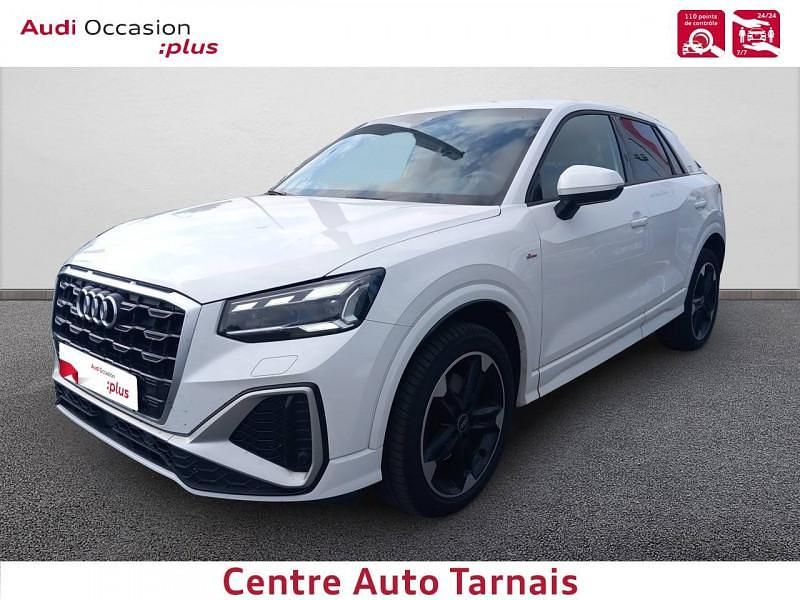 Blanc ibis Utilisé 2022 Audi Q2 S-line plus SUV | 29 988 € (Prix juste) - Image 1/4